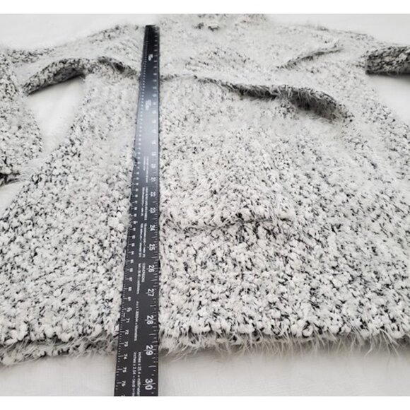 PJ Salvage Soft Eyelash Knit Open Front Cardigan Sweater Size M Cozycore Layer - Picture 10 of 10